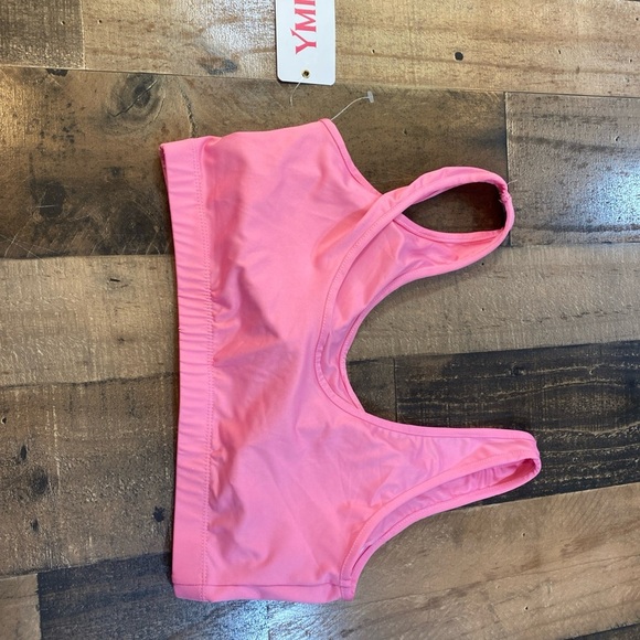 YMI Women’s Performance Pink Sport Bra Size XL - Picture 5 of 11
